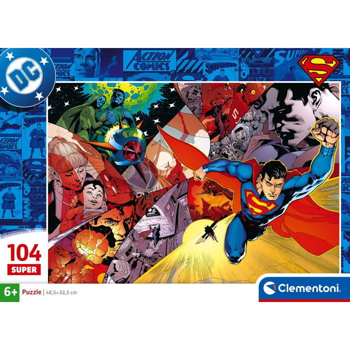 clementoni-puzzle-superman-104-pi-ces-48-5x33-5-cm image 4