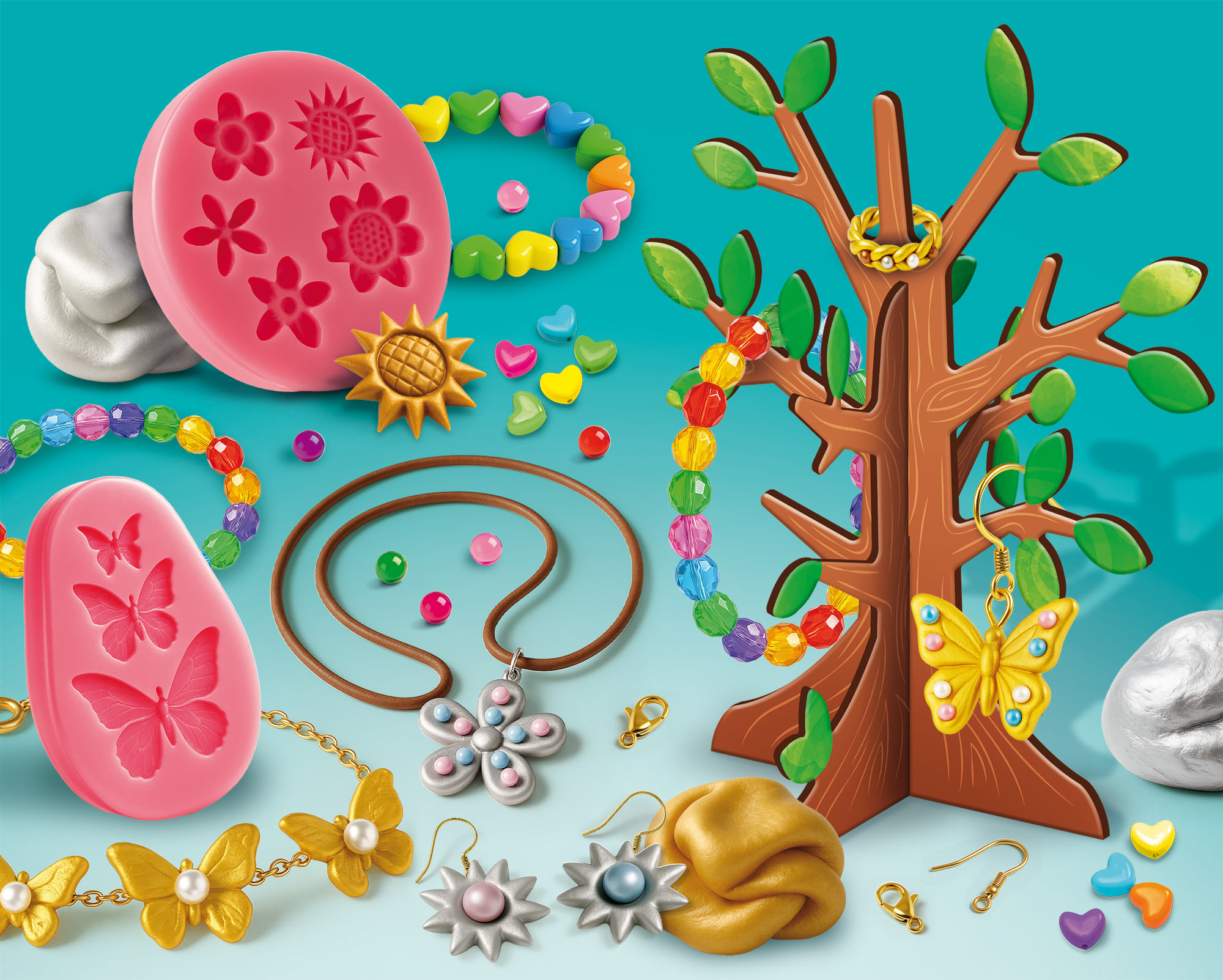 lisciani-i-m-a-genius-laboratorio-di-gioielleria-kit-cr-ation-bijoux image 2