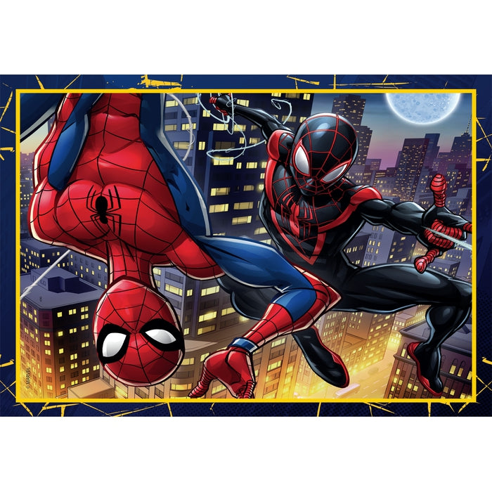 clementoni-spider-man-puzzle-enfant-4-en-1-12-16-20-24-pi-ces image 4
