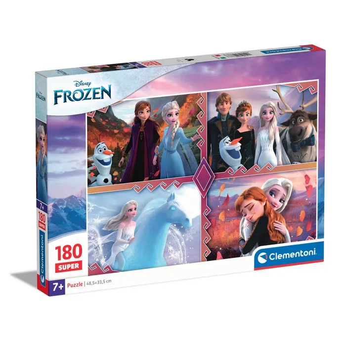 clementoni-disney-frozen-puzzle-180-pi-ces image 1