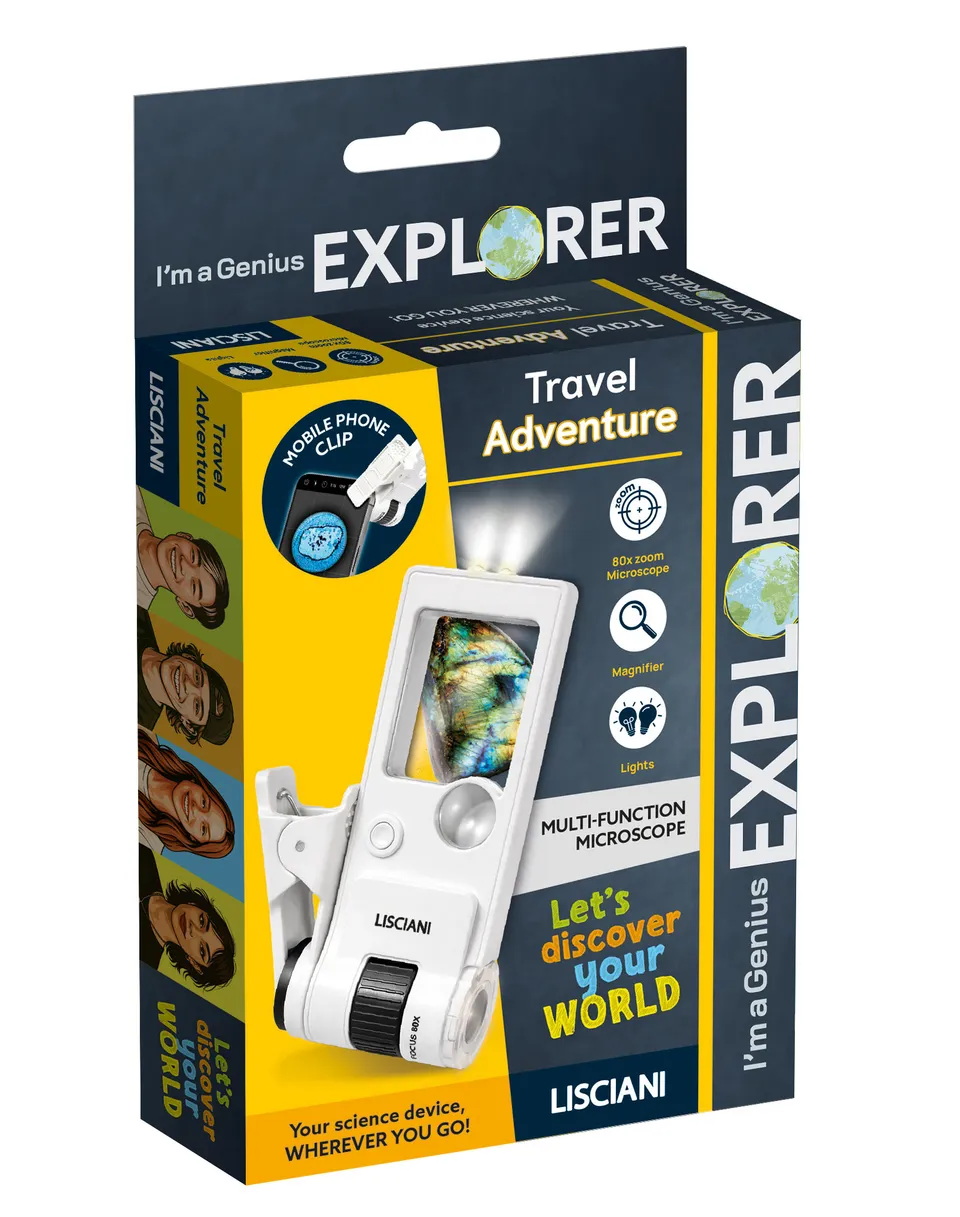 lisciani-i-m-a-genius-outil-multifonction-4-en-1-explorer-travel-adventure image 1