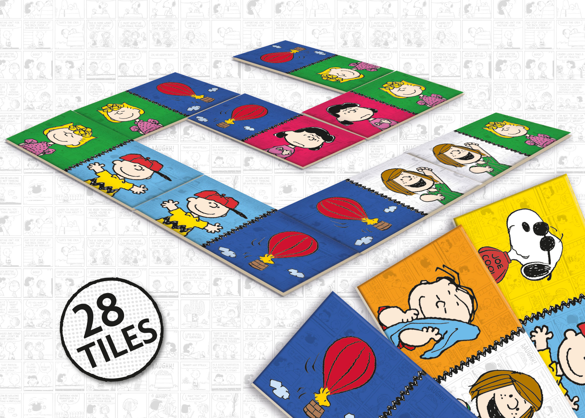 lisciani-peanuts-domino-jeu-de-dominos-enfant image 2