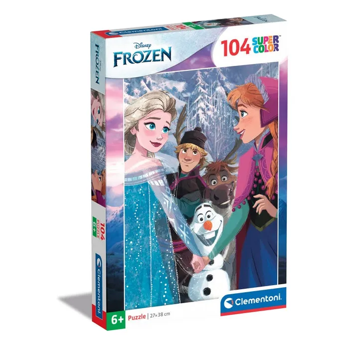 clementoni-frozen-puzzle-enfant-104-pi-ces image 1