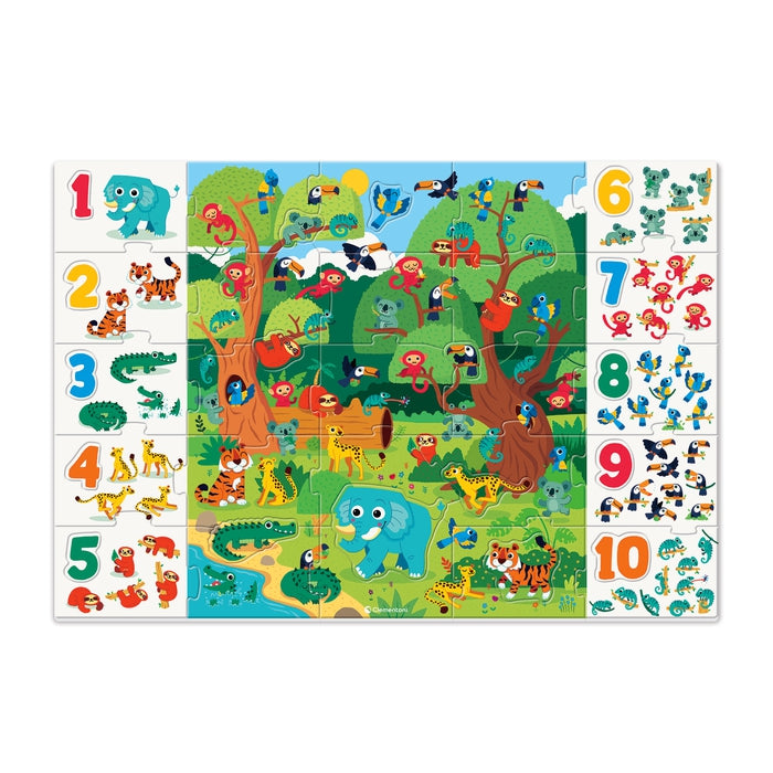 clementoni-sapientino-il-puzzle-gigante-dei-numeri-puzzle-de-sol image 3