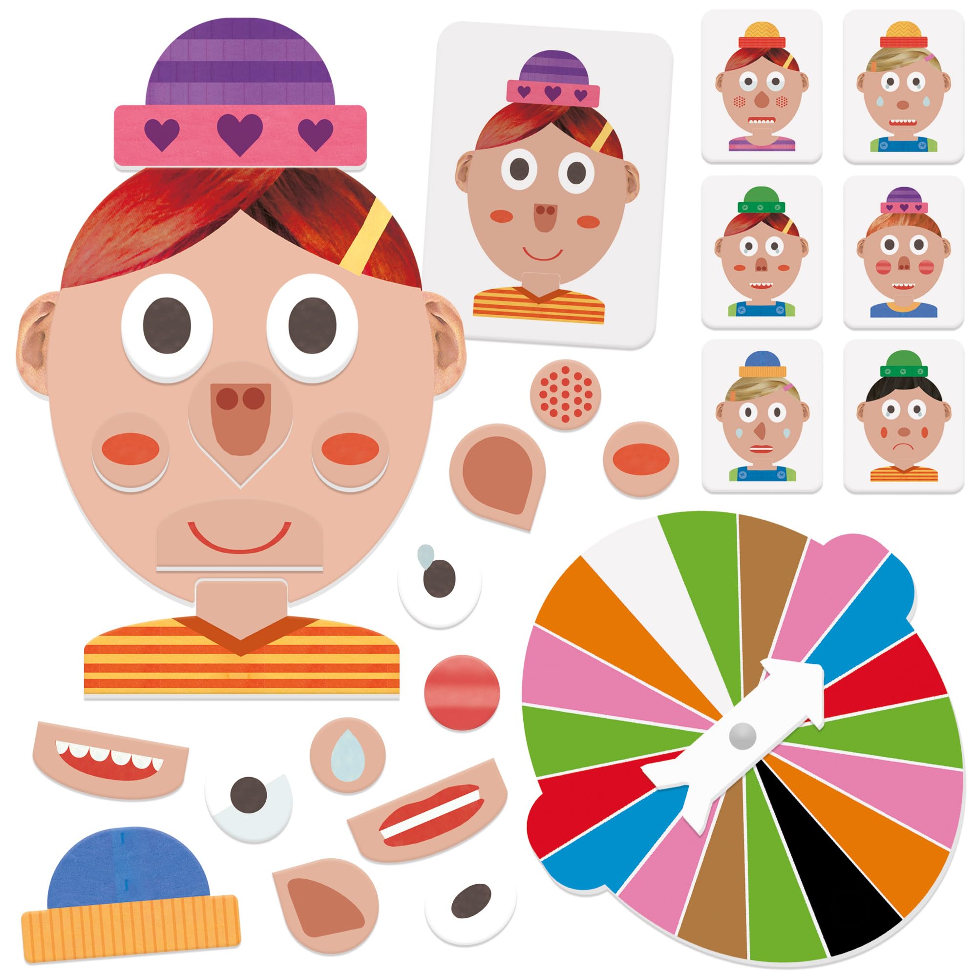 headu-funny-faces-jeu-de-loto-motions-et-cr-ativit-4-8-ans image 2