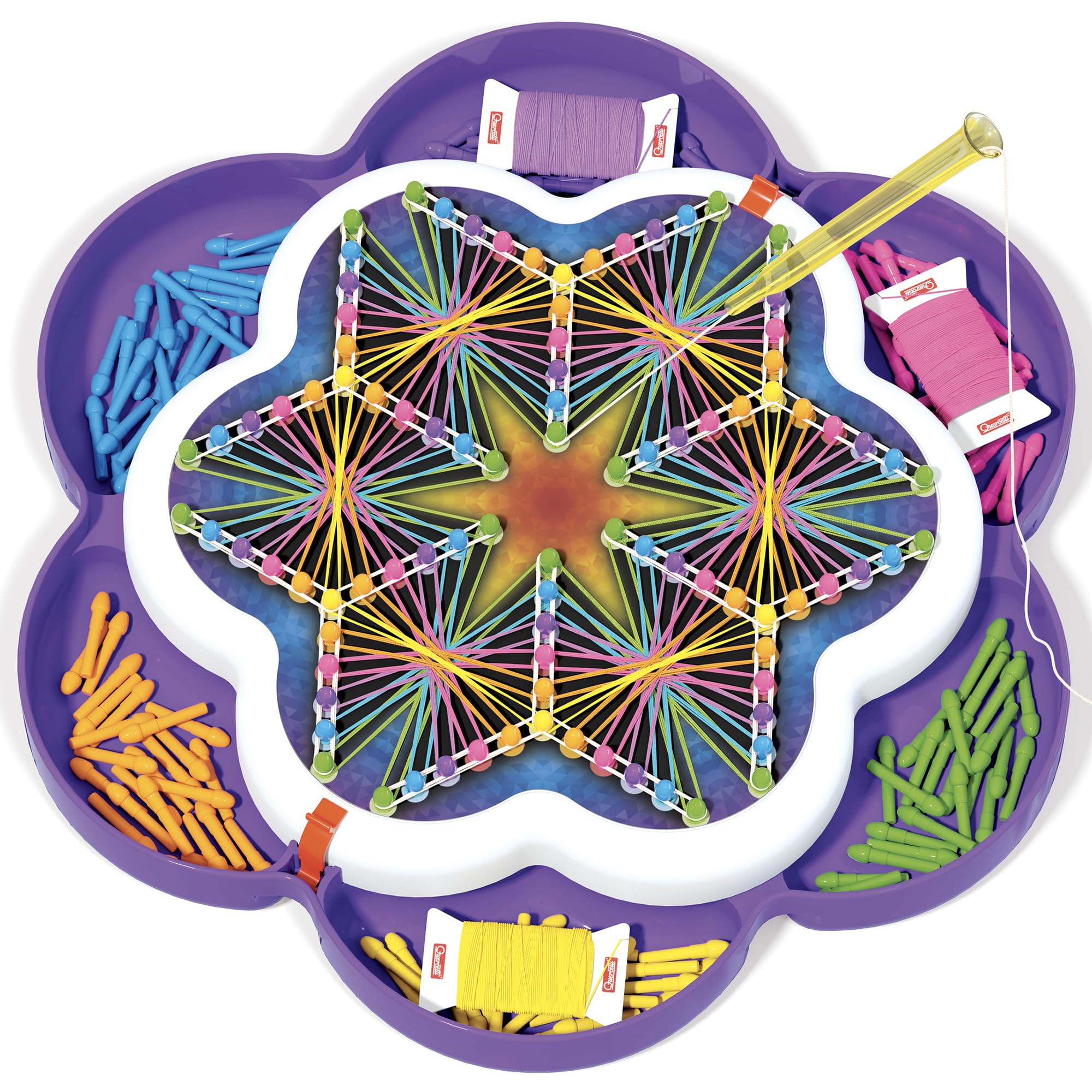 quercetti-string-art-mandala-2850-kit-tissage-enfant-5-ans image 7