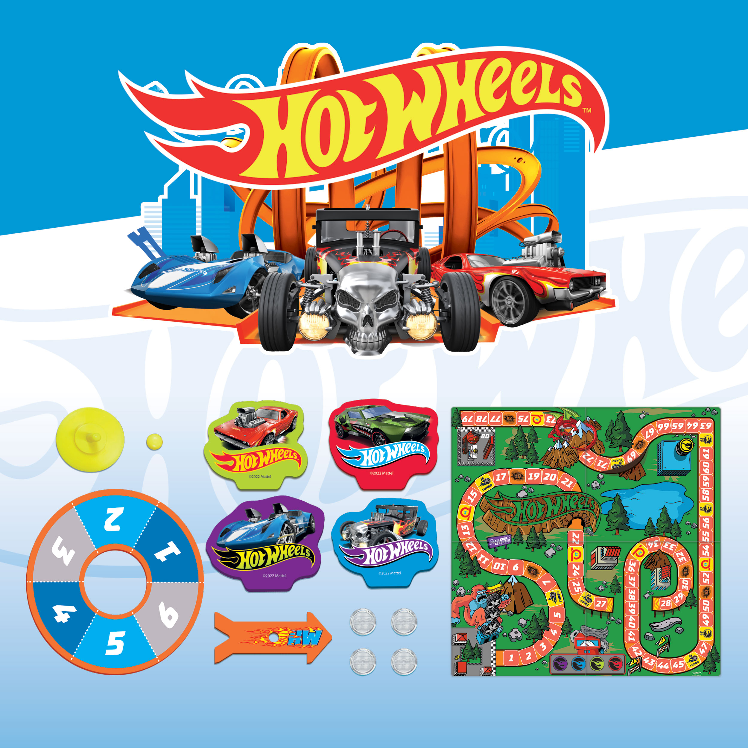 lisciani-hot-wheels-speed-race-game-jeu-de-l-oie image 3