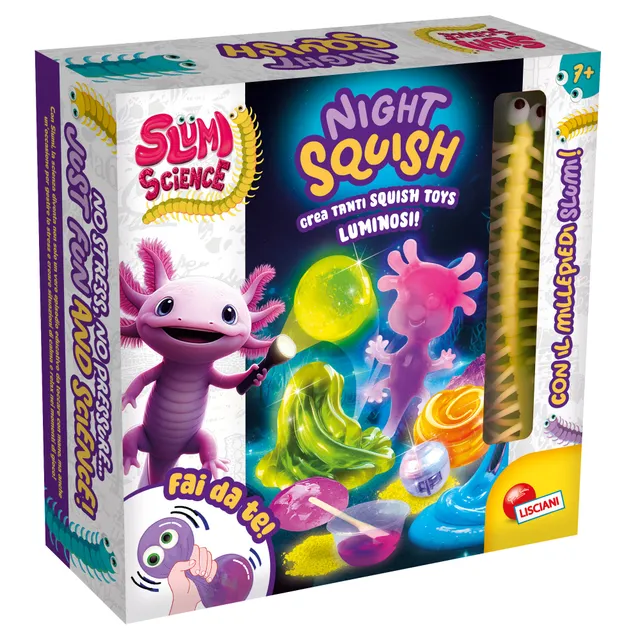 lisciani-slumi-science-night-squish-kit-cr-atures-lumineuses-diy image 1