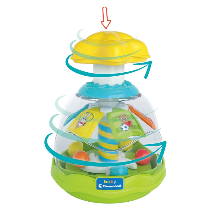 baby-clementoni-happy-friends-toupie-b-b-billes-d-s-9-mois image 5
