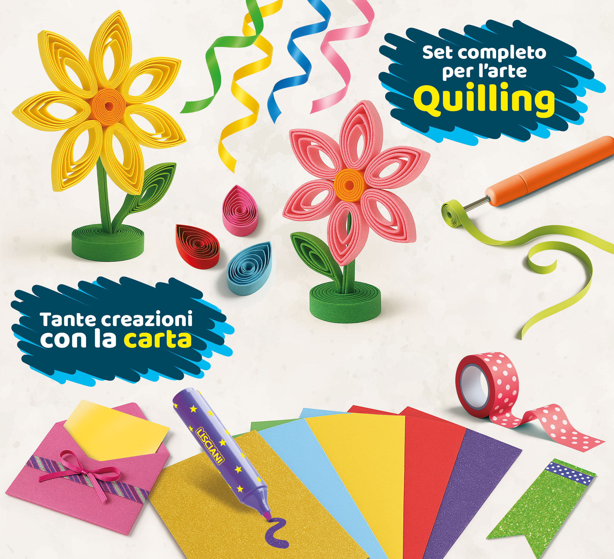 lisciani-i-m-a-genius-strips-and-create-kit-cr-atif-bandes-et-quilling image 4