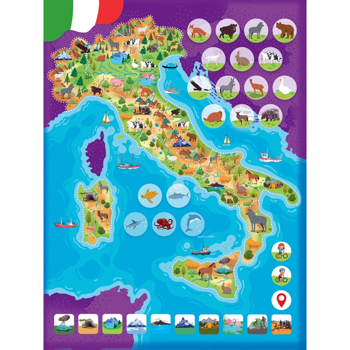 clementoni-sapientino-puzzle-magn-tique-italie-jeu-de-parcours image 6