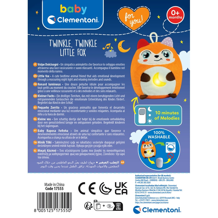 clementoni-baby-twinkle-twinkle-little-fox-veilleuse-peluche-b-b image 6