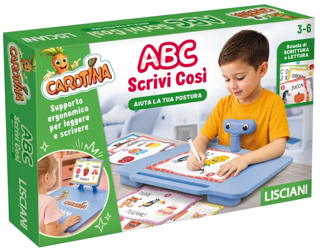 lisciani-carotina-abc-scrivi-cos-apprendre-crire-avec-bonne-posture image 1