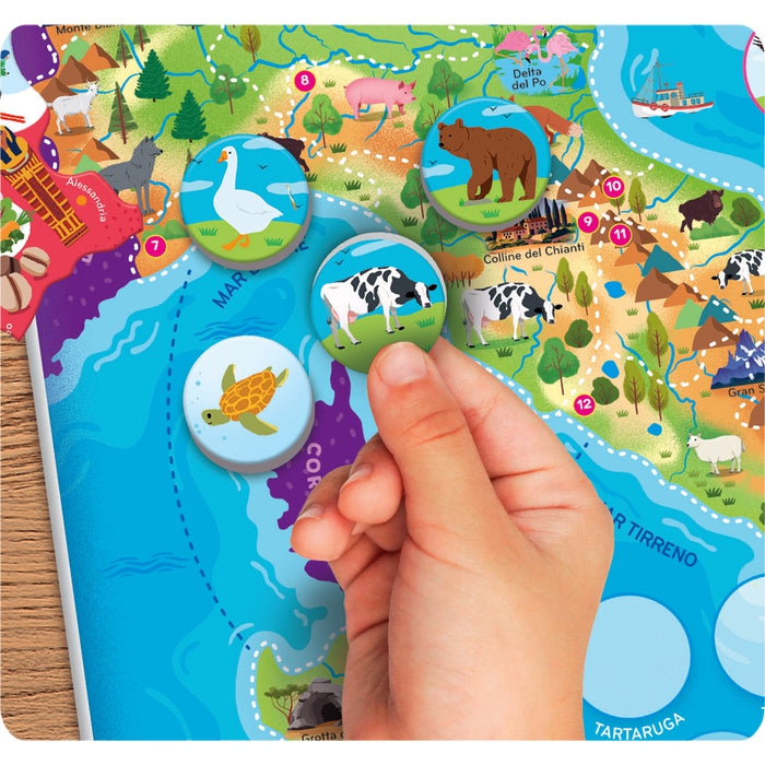 clementoni-sapientino-puzzle-magn-tique-italie-jeu-de-parcours image 5