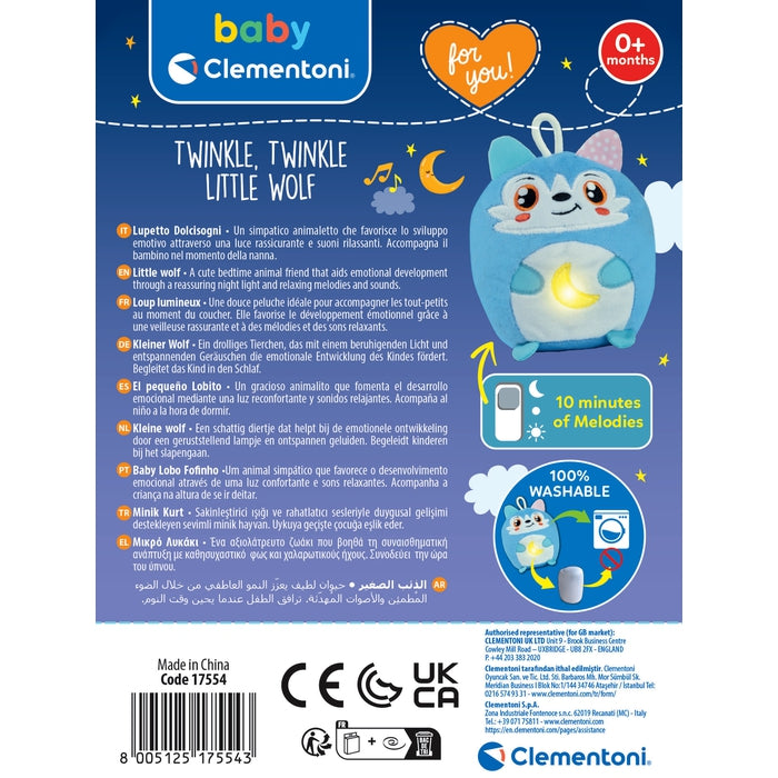clementoni-baby-clementoni-twinkle-twinkle-little-wolf-veilleuse-peluche-musical image 6