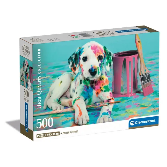 clementoni-the-funny-dalmatian-puzzle-500-pi-ces-49-x-36-cm image 1
