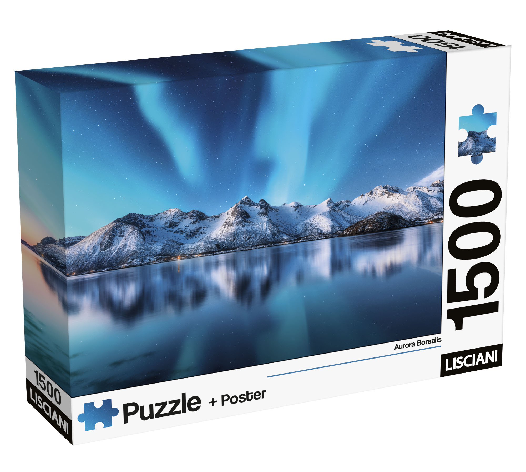 lisciani-puzzle-poster-aurora-borealis-1500-pi-ces image 1