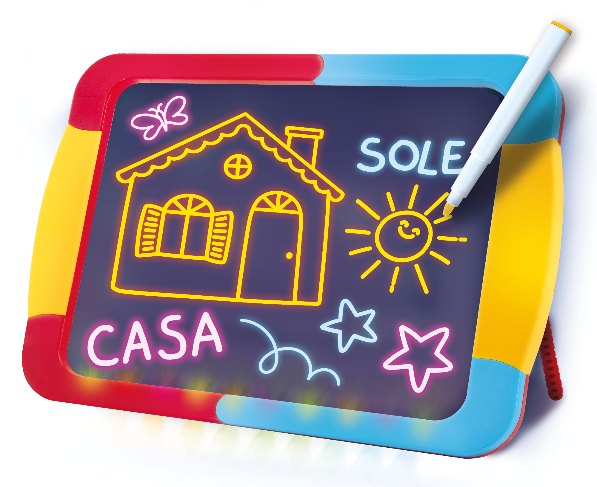 lisciani-carotina-lavagna-led-ardoise-lumineuse-ducative image 2