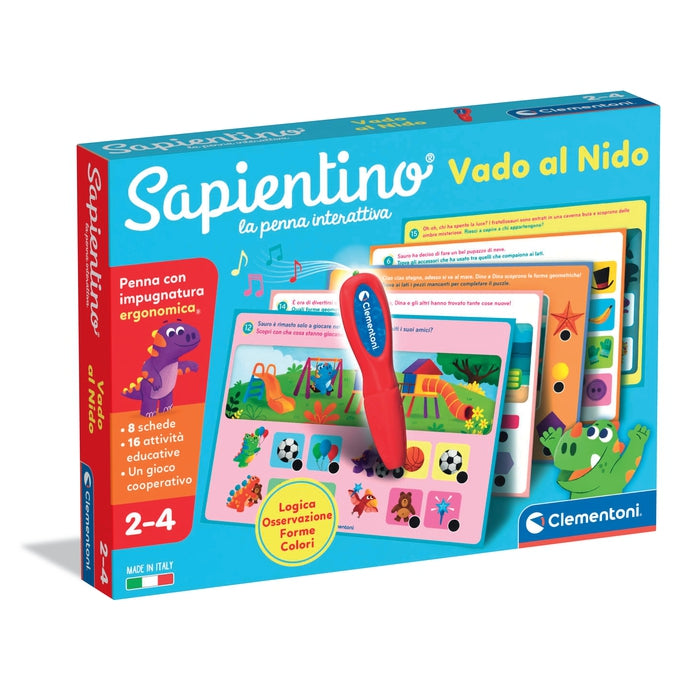 clementoni-sapientino-vado-al-nido-jeu-ducatif-avec-stylo-interactif image 1