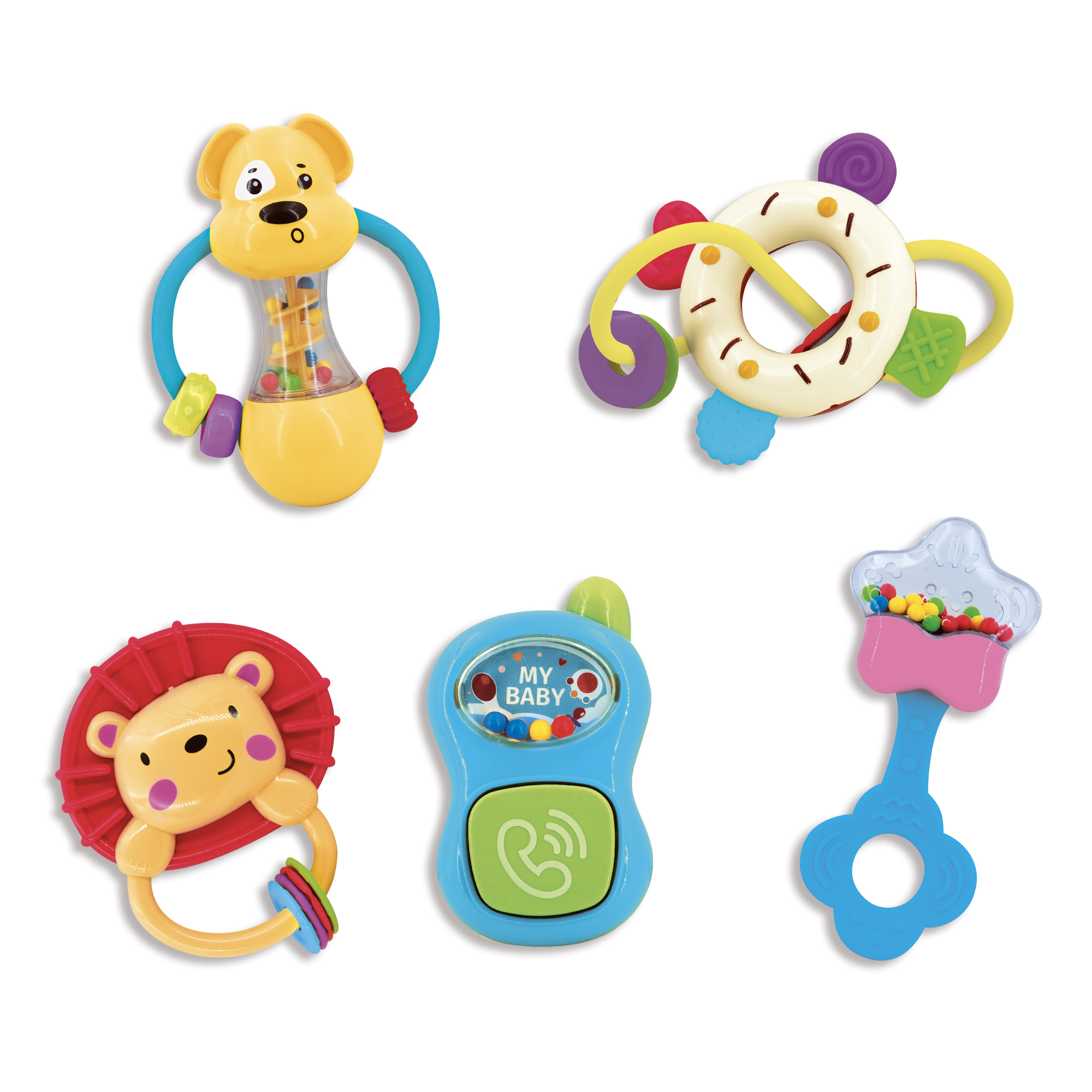 lisciani-carotina-baby-first-toys-coffret-5-jouets-sensoriels image 2