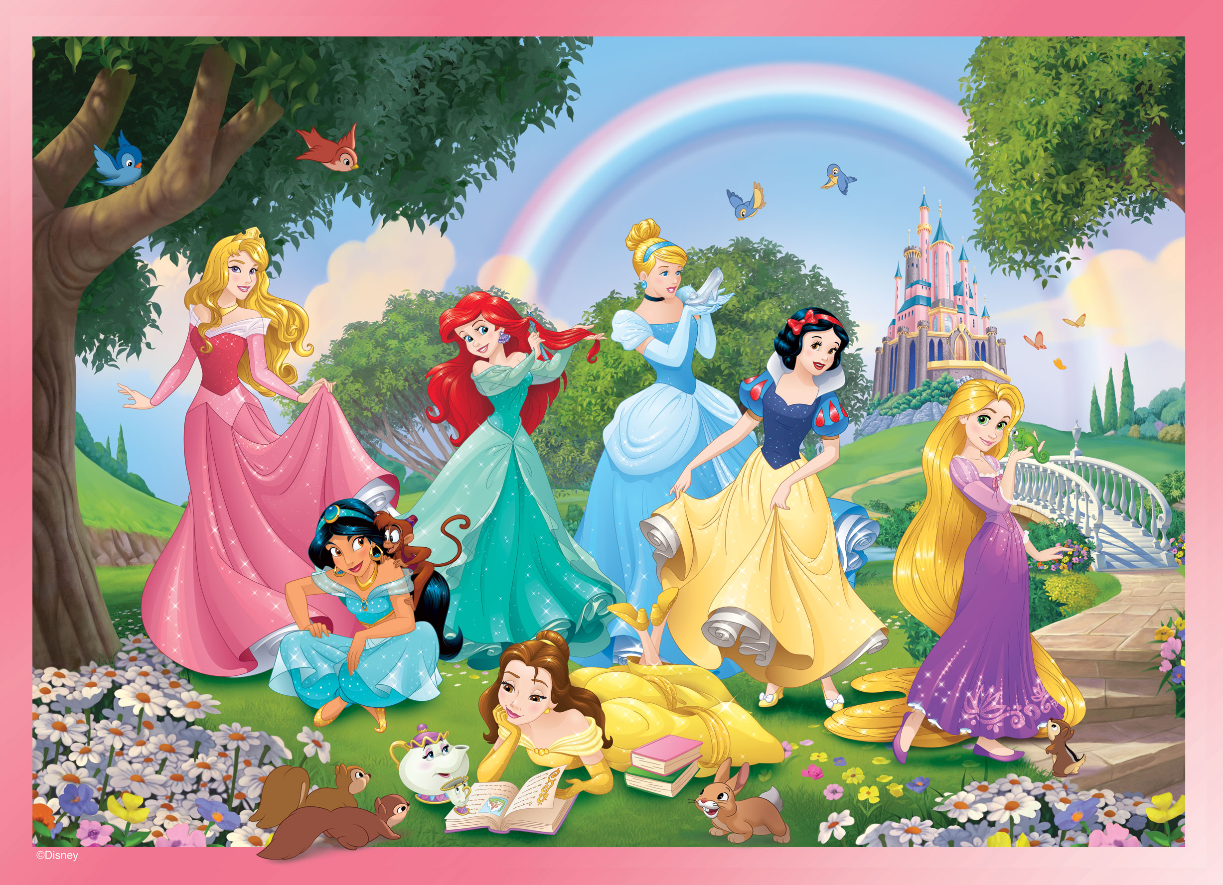 lisciani-disney-puzzle-double-face-maxi-floor-24-pi-ces-princess image 2