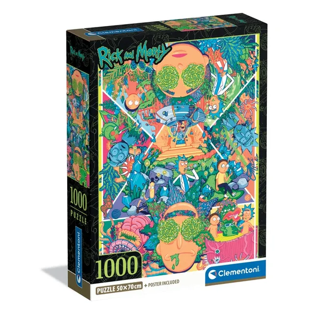 clementoni-rick-morty-puzzle-1000-pi-ces-70-x-50-cm image 1