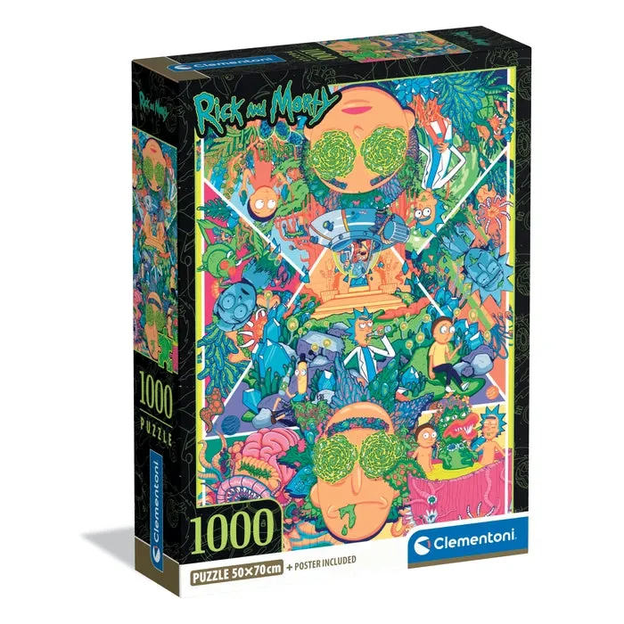 clementoni-rick-morty-puzzle-1000-pi-ces-70-x-50-cm image 1