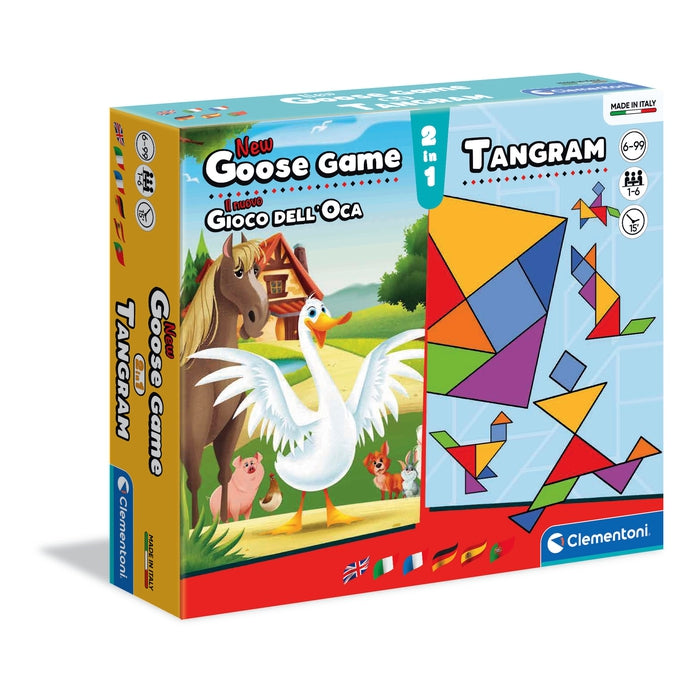 clementoni-sapientino-jeu-de-l-oie-tangram-2-en-1 image 1