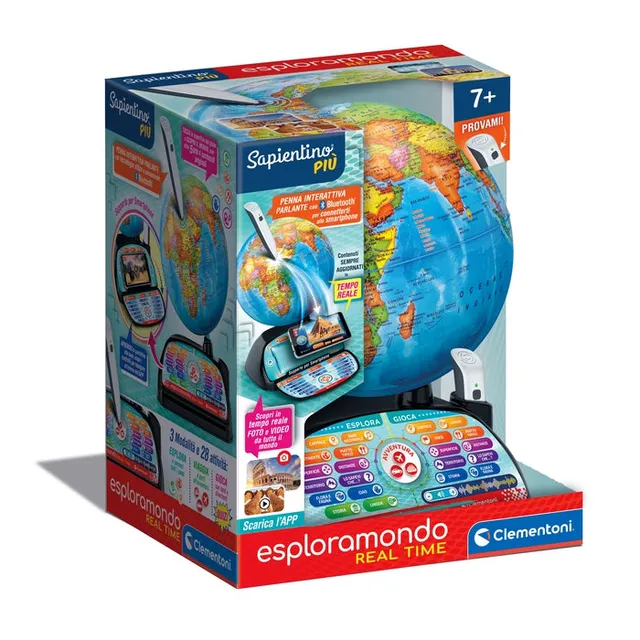 clementoni-sapientino-esploramondo-real-time-globe-interactif image 1