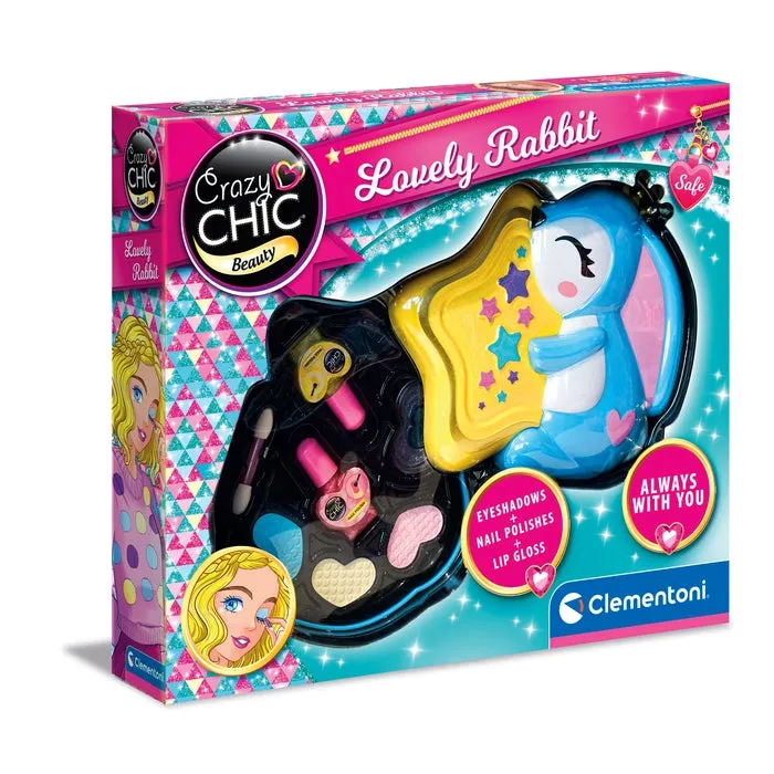 clementoni-crazy-chic-lovely-make-up-rabbit-coffret-maquillage-enfant image 1