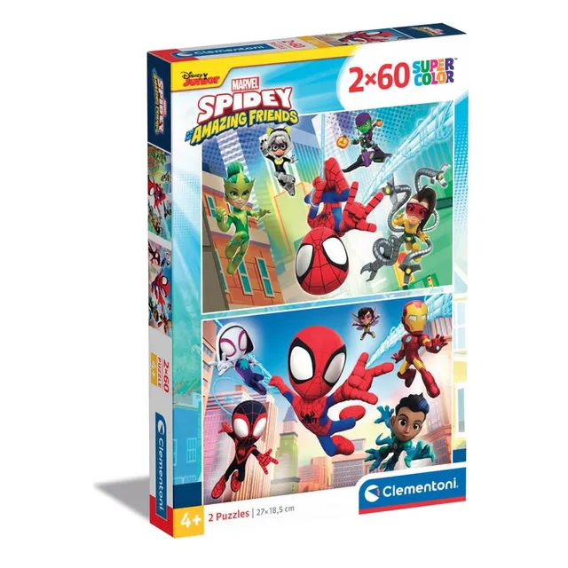 clementoni-spidey-and-his-amazing-friends-puzzle-60-pi-ces image 1