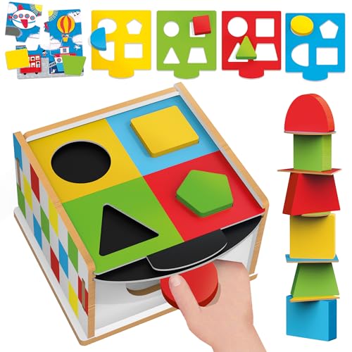 headu-tabli-sensoriel-montessori-en-bois-2-5-ans-formes-et-logique image 6