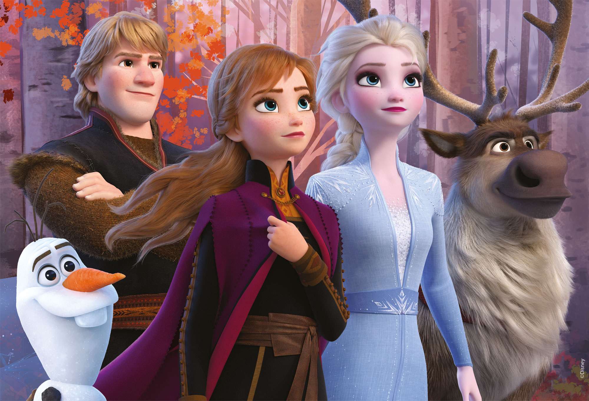 lisciani-disney-frozen-2-puzzle-double-face-plus-108-pi-ces image 2