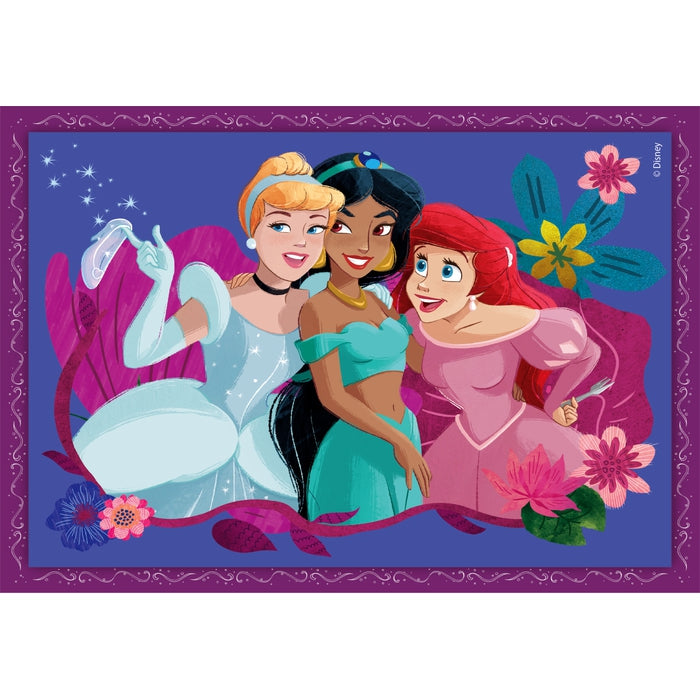 clementoni-disney-princess-4-en-1-puzzles-12-16-20-24-pi-ces image 2