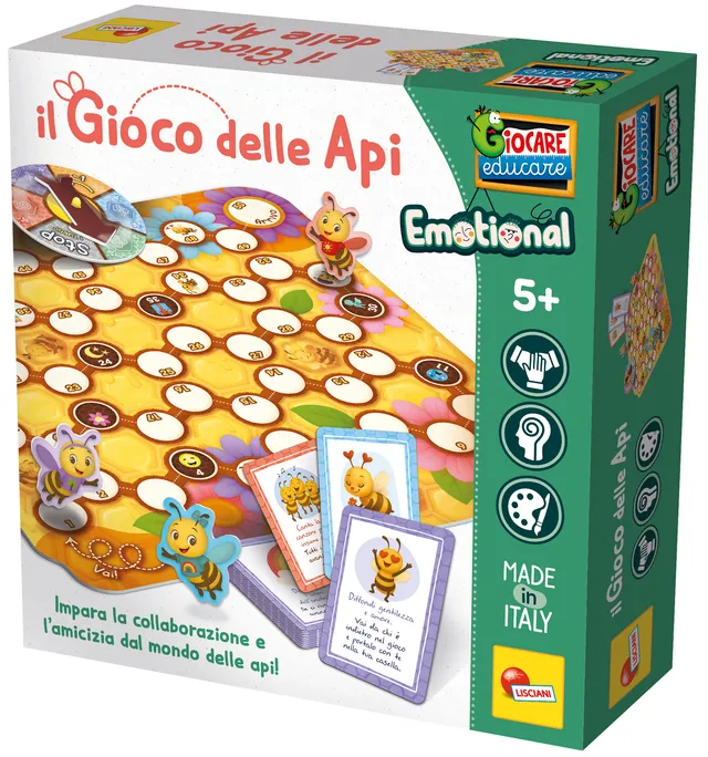 lisciani-giocare-educare-emotional-il-gioco-delle-api-jeu-coop-ratif image 1