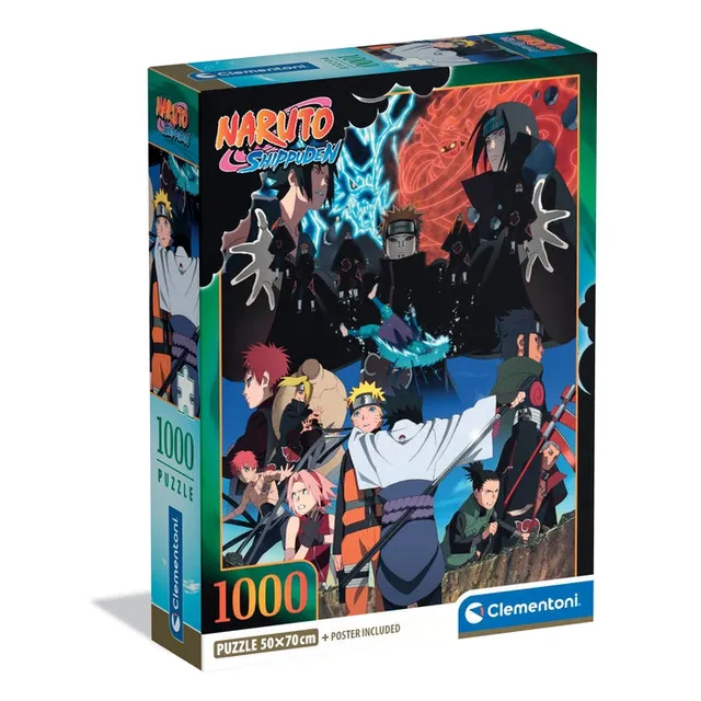 clementoni-naruto-shippuden-puzzle-adulte-1000-pi-ces-70-x-50-cm image 1