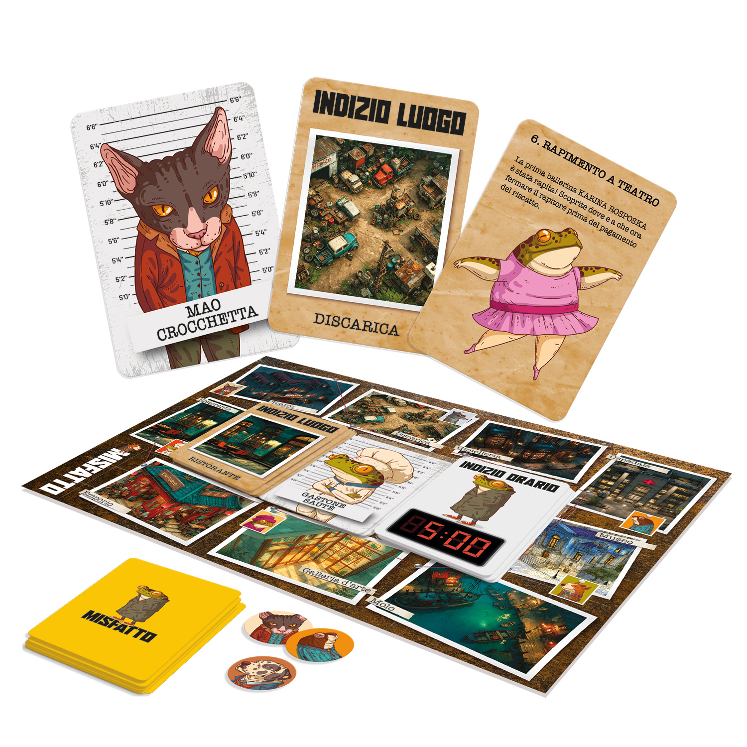 lisciani-ludoteca-pocket-misfatto-jeu-d-enqu-te-de-poche image 2