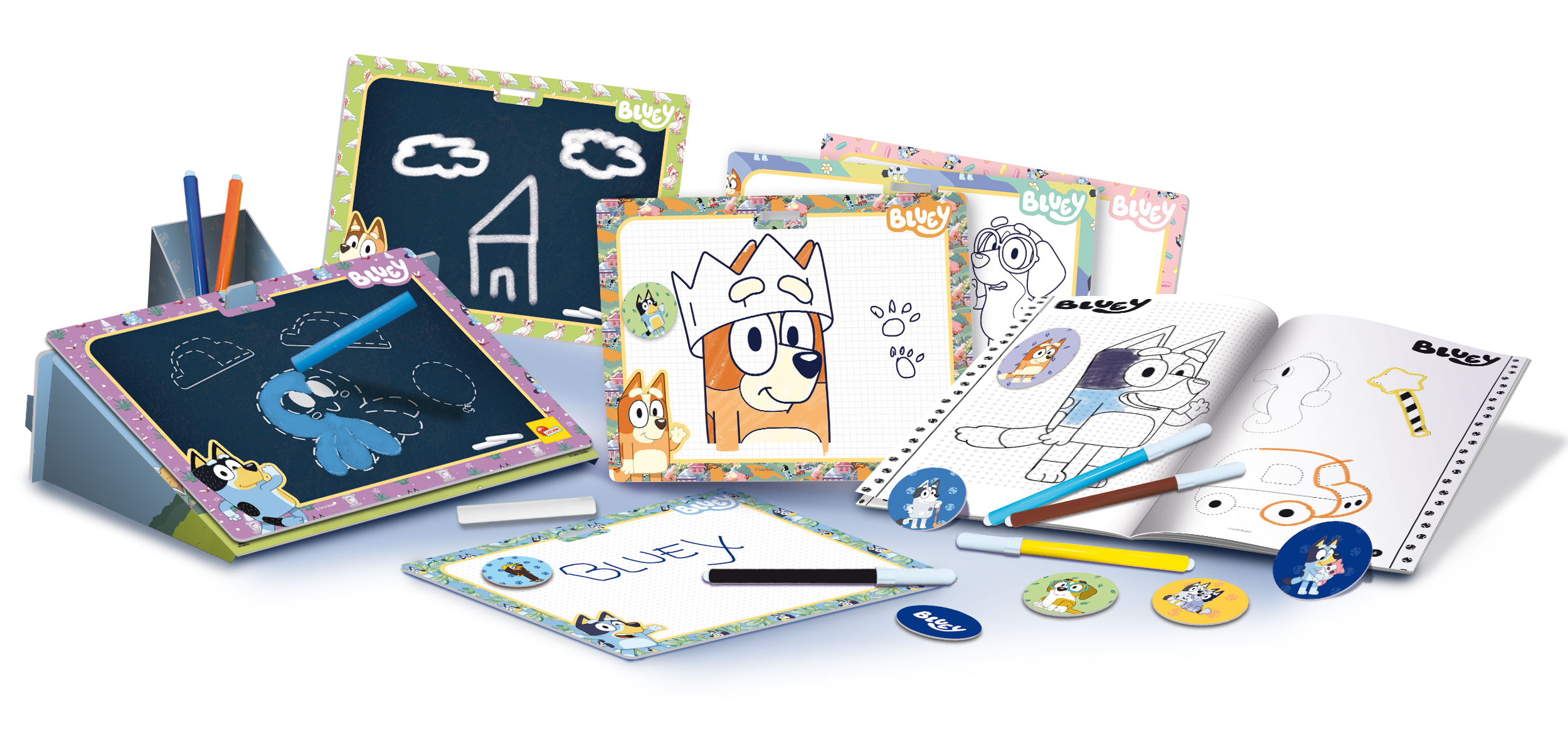 lisciani-bluey-zainetto-colouring-and-drawing-school-kit-dessin-sac-dos image 3