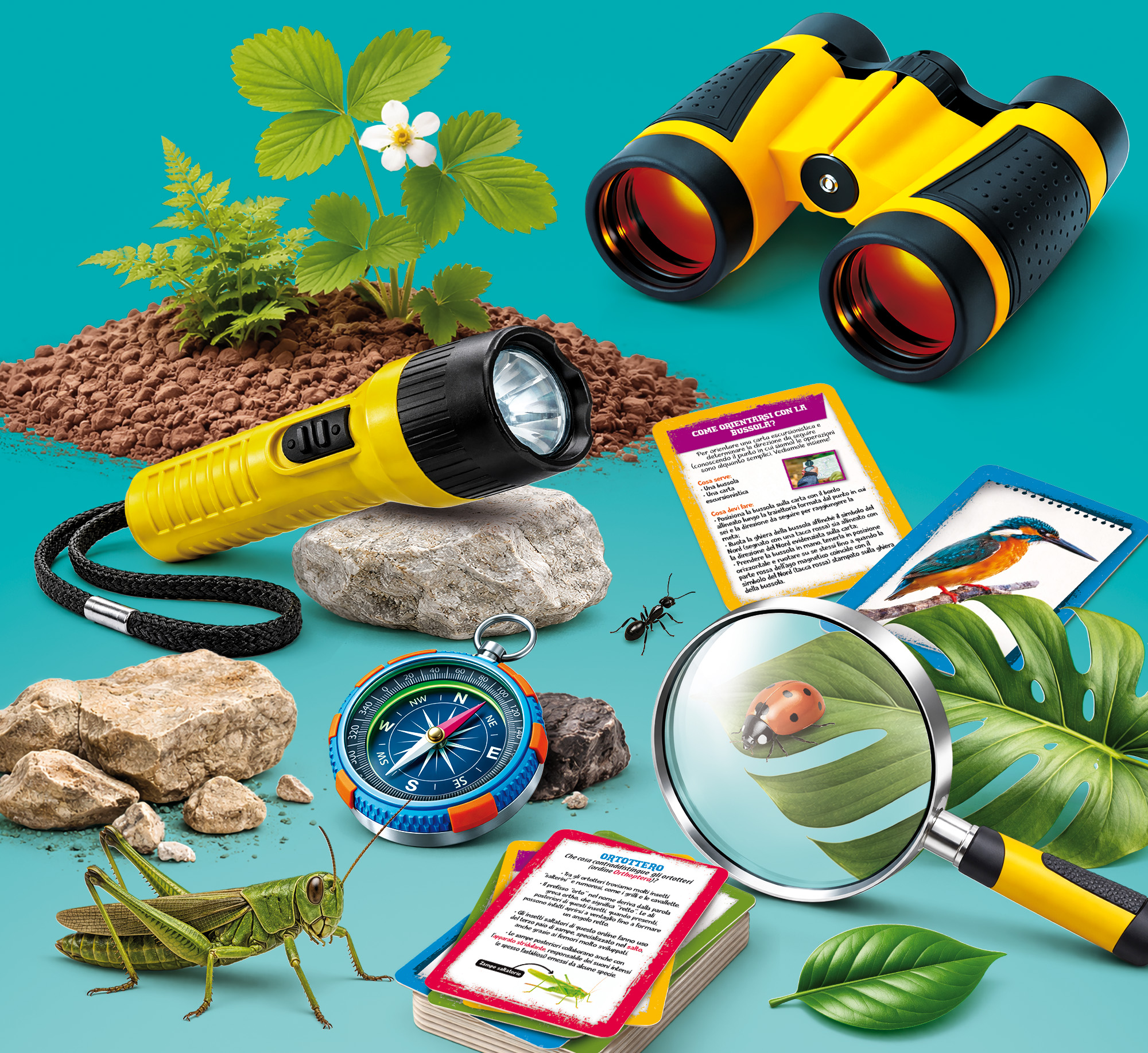lisciani-i-m-a-genius-laboratorio-degli-esploratori-kit-scientifique-nature image 2