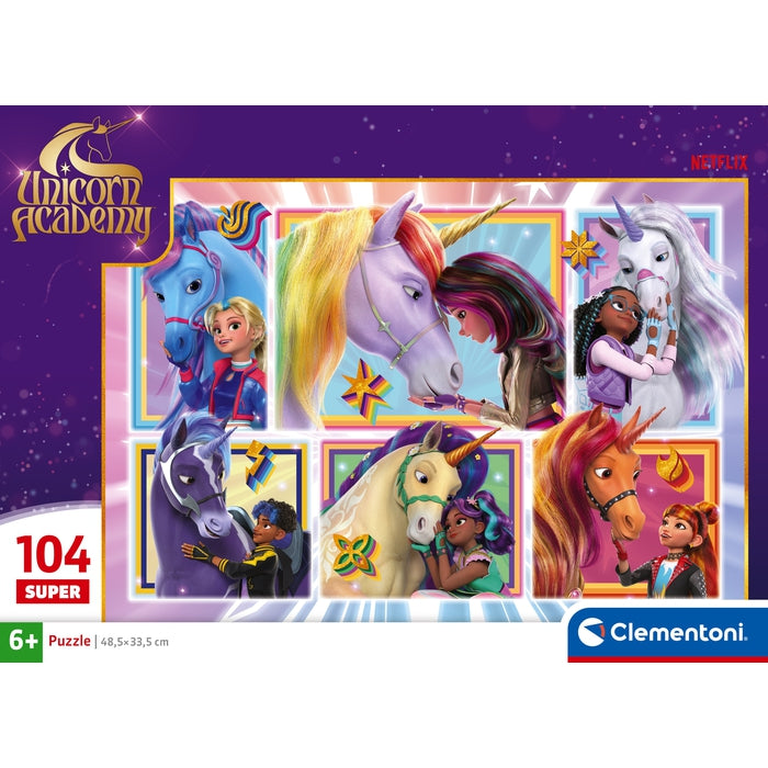 clementoni-unicorn-academy-puzzle-enfant-104-pi-ces image 4