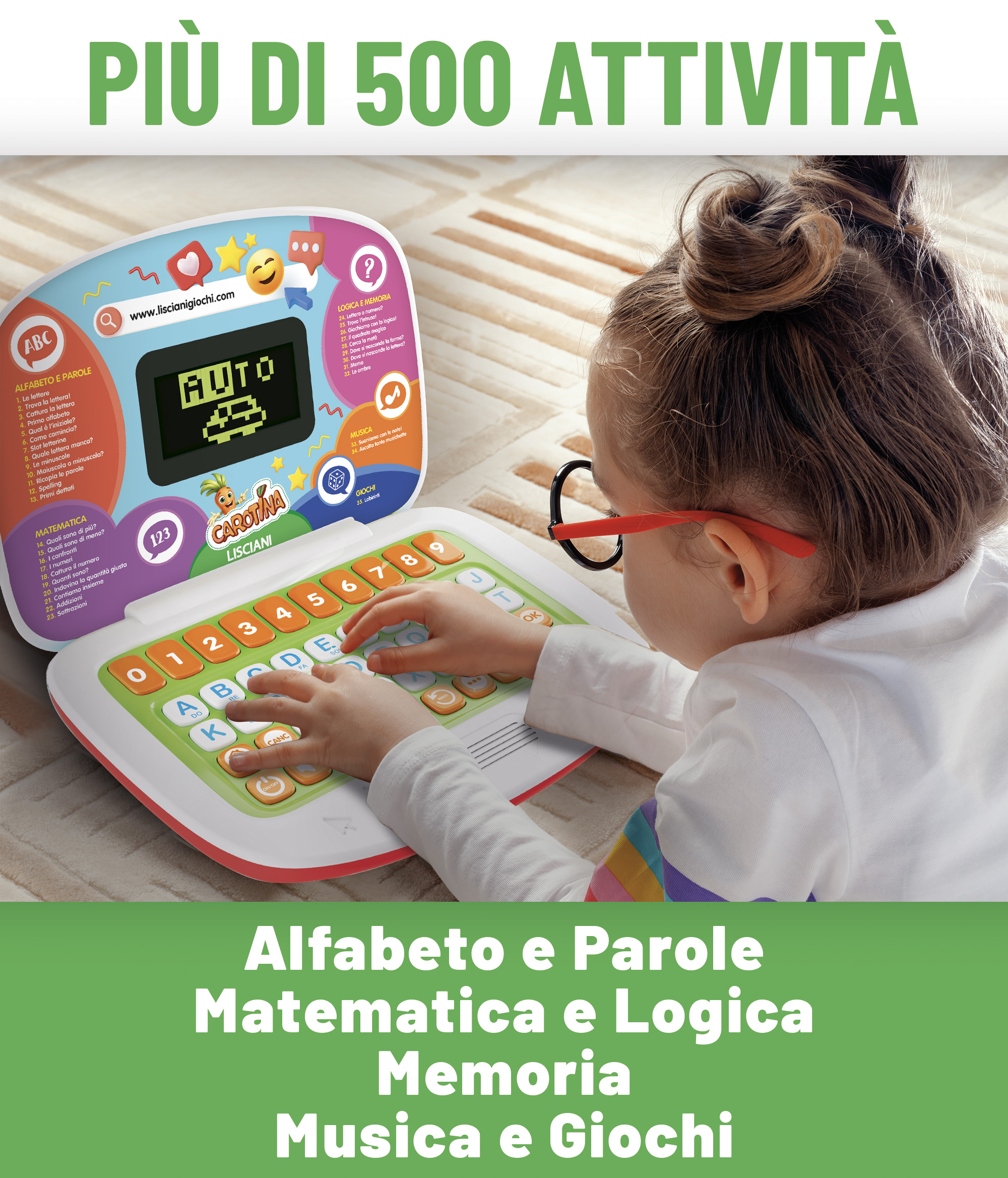 lisciani-carotina-laptop-ducatif-parlant-30-fonctions image 4
