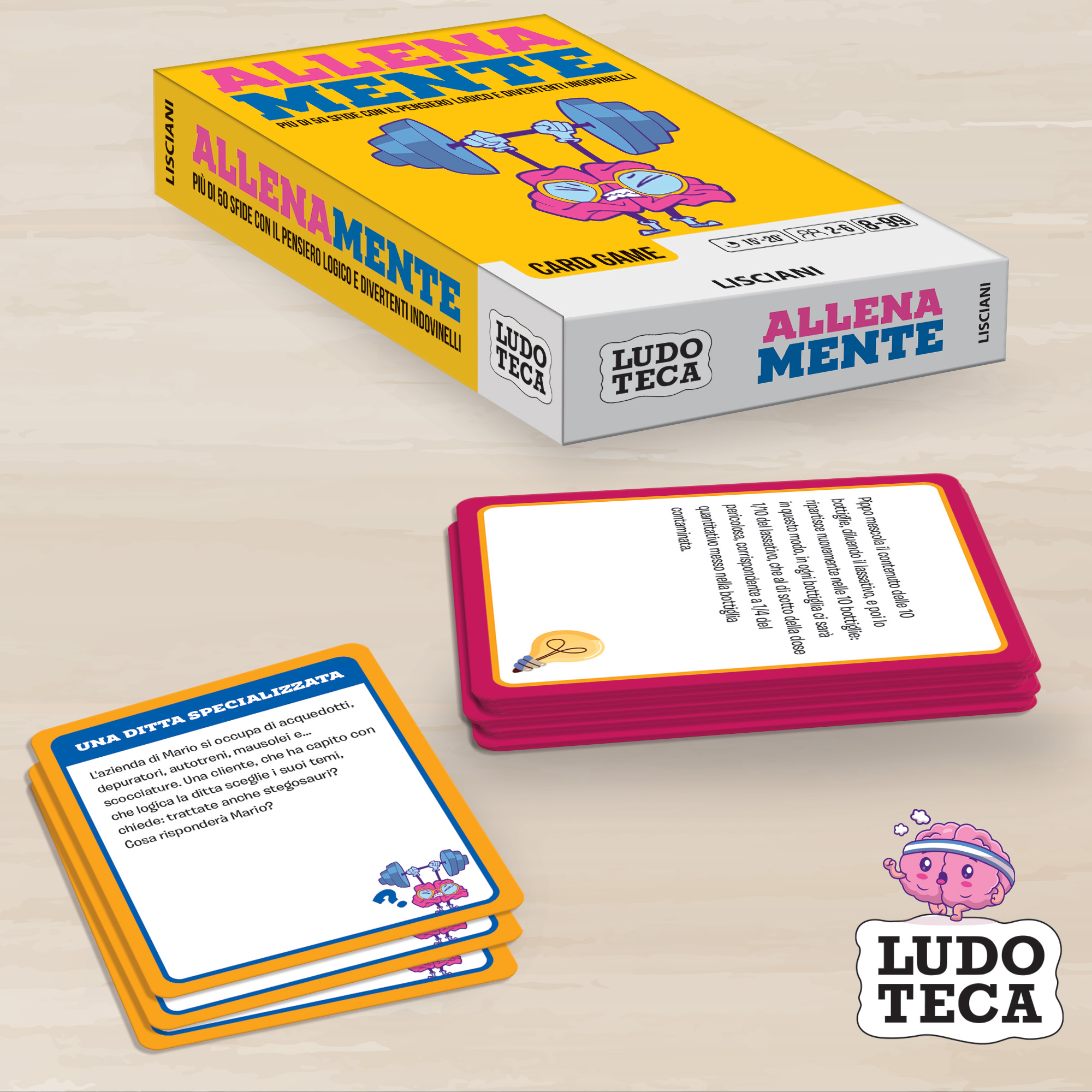 lisciani-ludoteca-allena-mente-jeu-de-cartes-50-nigmes-et-devinettes image 4