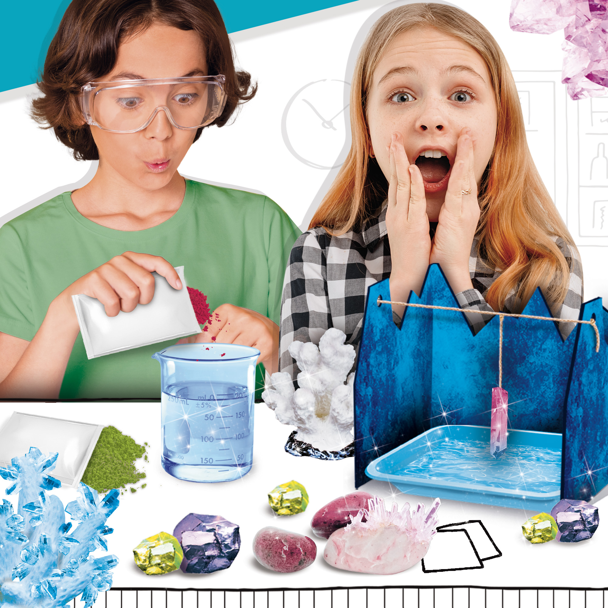 lisciani-i-m-a-genius-science-pocket-la-science-des-cristaux image 3
