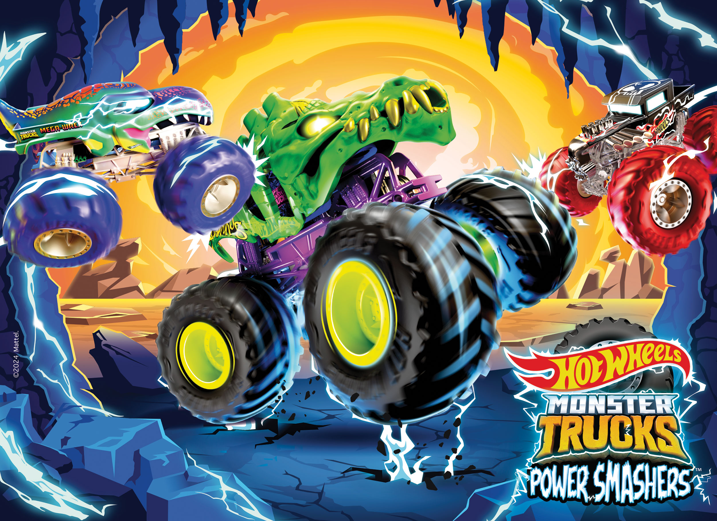 lisciani-hot-wheels-puzzle-m-plus-24-monster-truck image 2