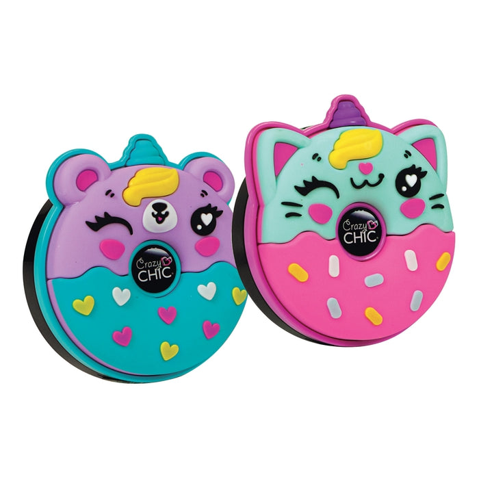 clementoni-crazy-chic-ombretti-bicolor-yummy-mini-coffret-maquillage-donut image 2