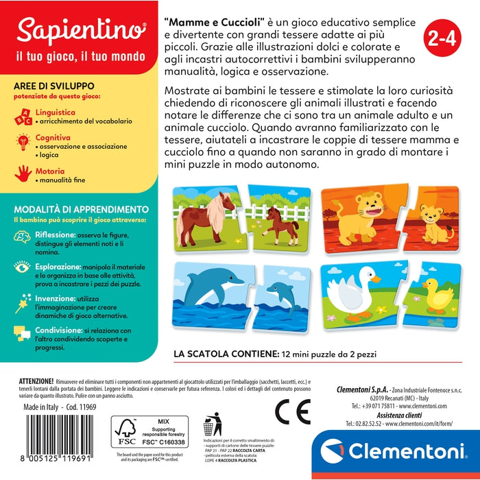 clementoni-sapientino-mamme-e-cuccioli-jeu-d-association image 5