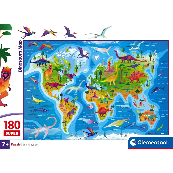 clementoni-dinosaurs-map-puzzle-enfant-180-pi-ces image 4