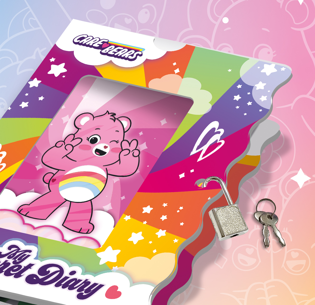 lisciani-care-bears-journal-intime-secret-my-secret-diary-motions image 5