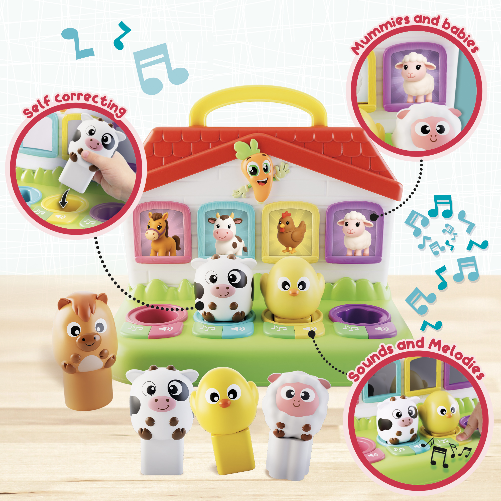 lisciani-carotina-baby-country-animals-ferme-parlante-et-lumineuse image 4