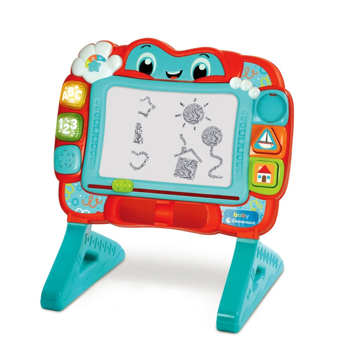 baby-clementoni-lavagna-canta-e-impara-tableau-interactif-2-en-1 image 1